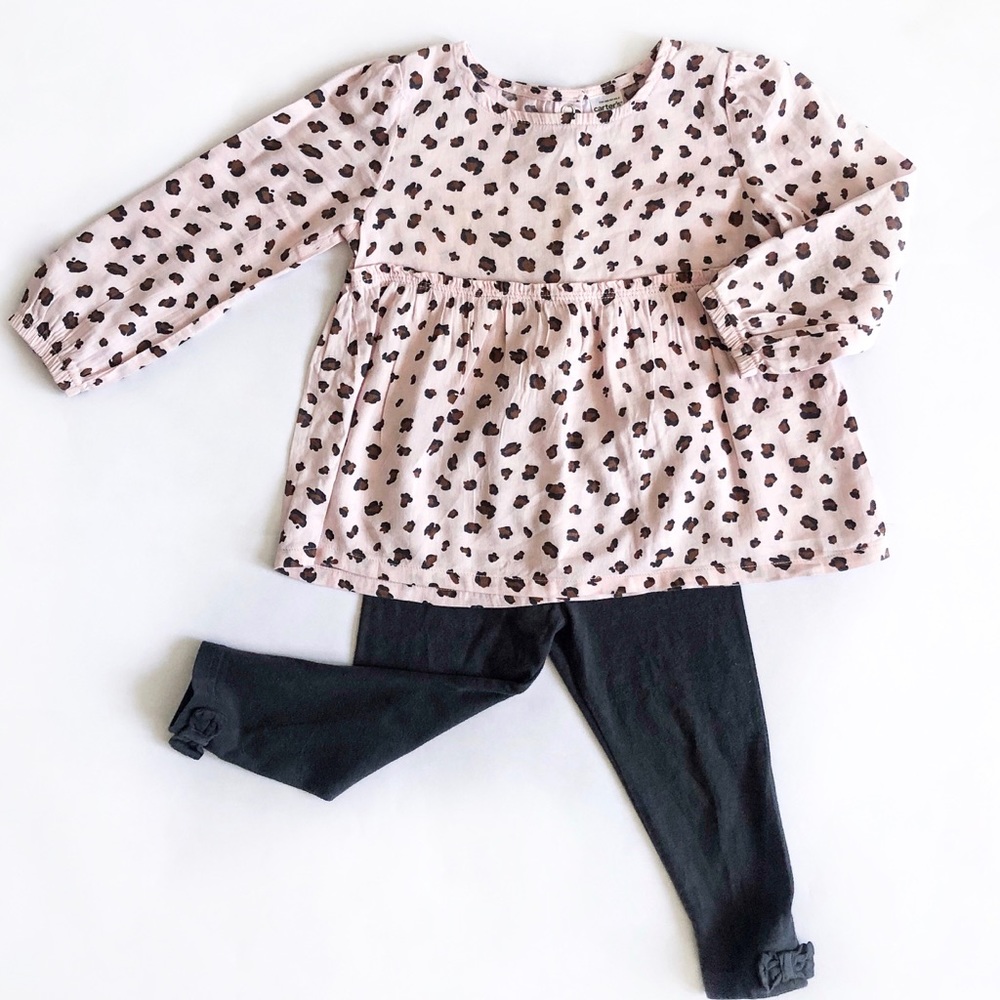 Pink Leopard Babygirl Outfit
